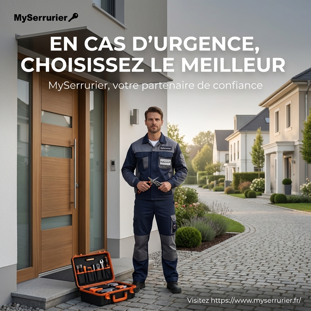 Urgence de serrurerie : Pourquoi faire confiance à l'expertise de MySerrurier ? 1