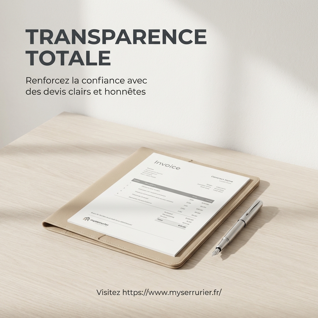 Transparence et Devis : Comment MySerrurier Réinvente la Confiance en Serrurerie 1