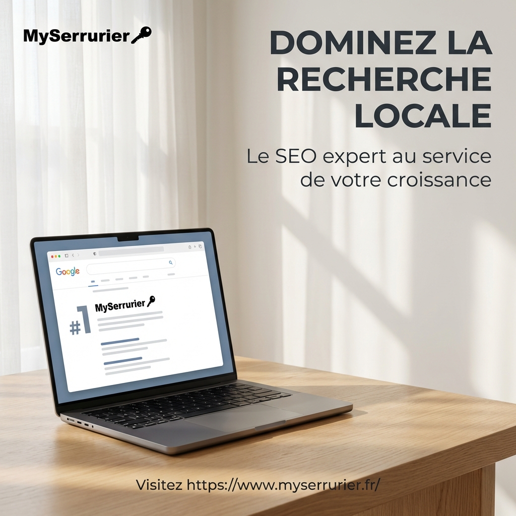 SEO Local : Comment MySerrurier Propulse le Chiffre d'Affaires des Artisans Serruriers 1