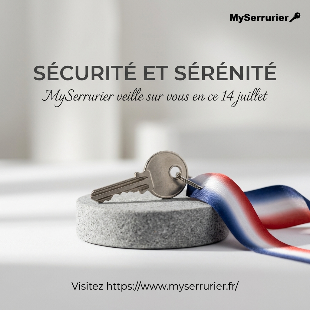 14 juillet : Comment MySerrurier garantit la sécurité de vos accès en toute sérénité 1
