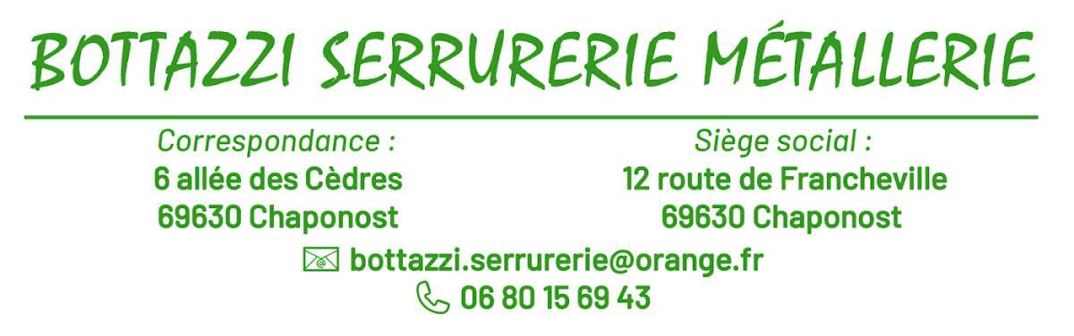 Bottazzi Serrurerie Métallerie