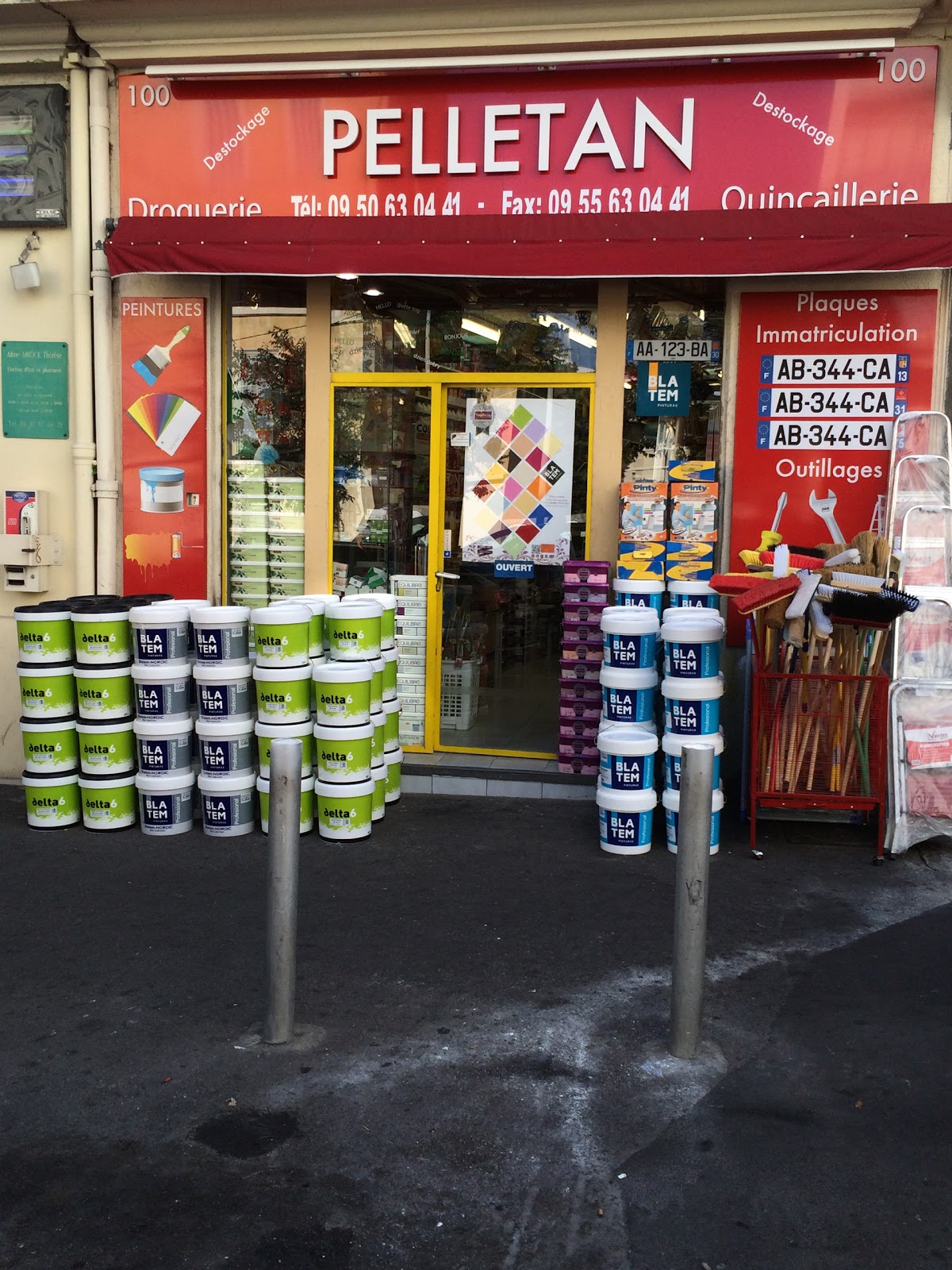 Pelletan peinture nasri