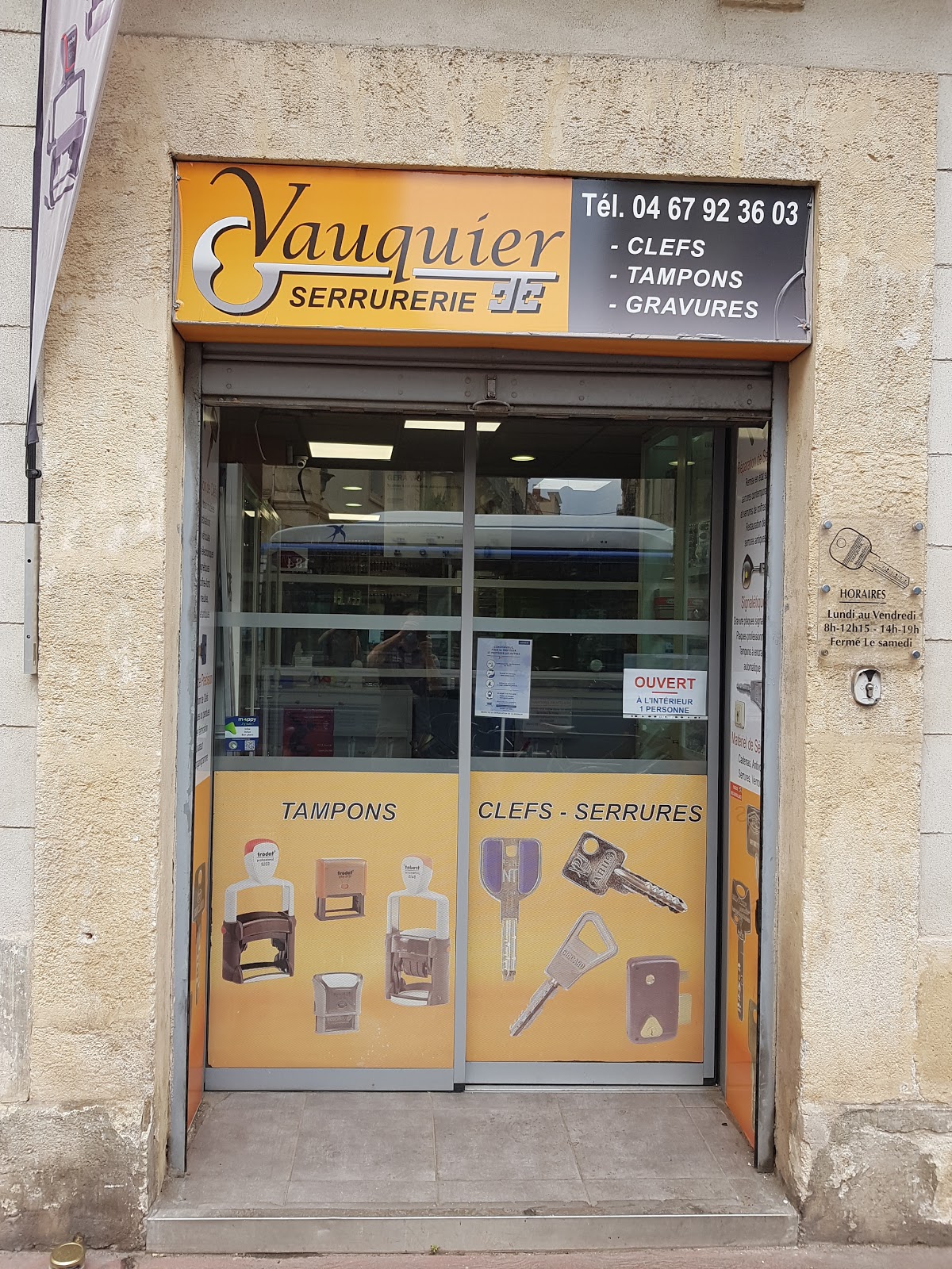 Vauquier montpellier - la boutique à clefs