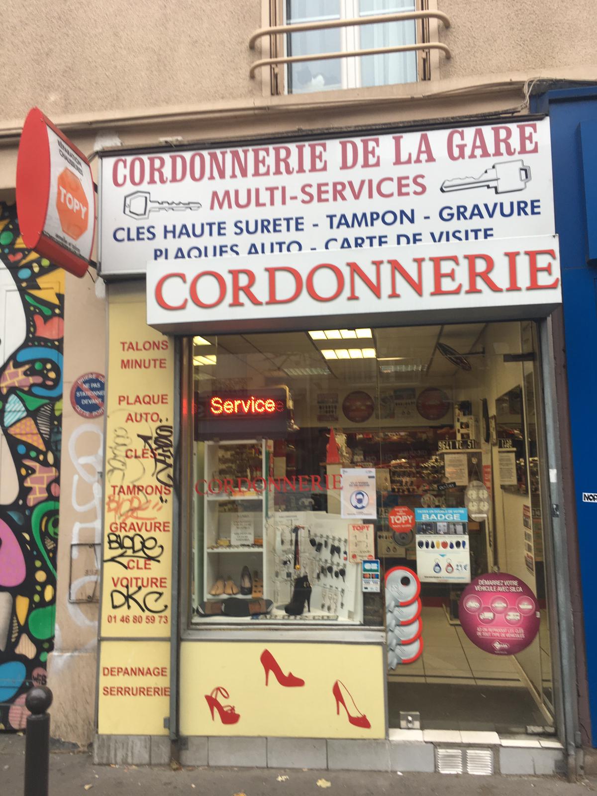 Cordonnerie de la Gare