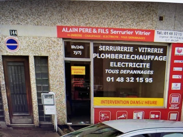 alain pere et fils serrurier vitrier