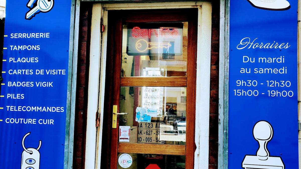 Cordonnerie Sas EYMEN clé minutes