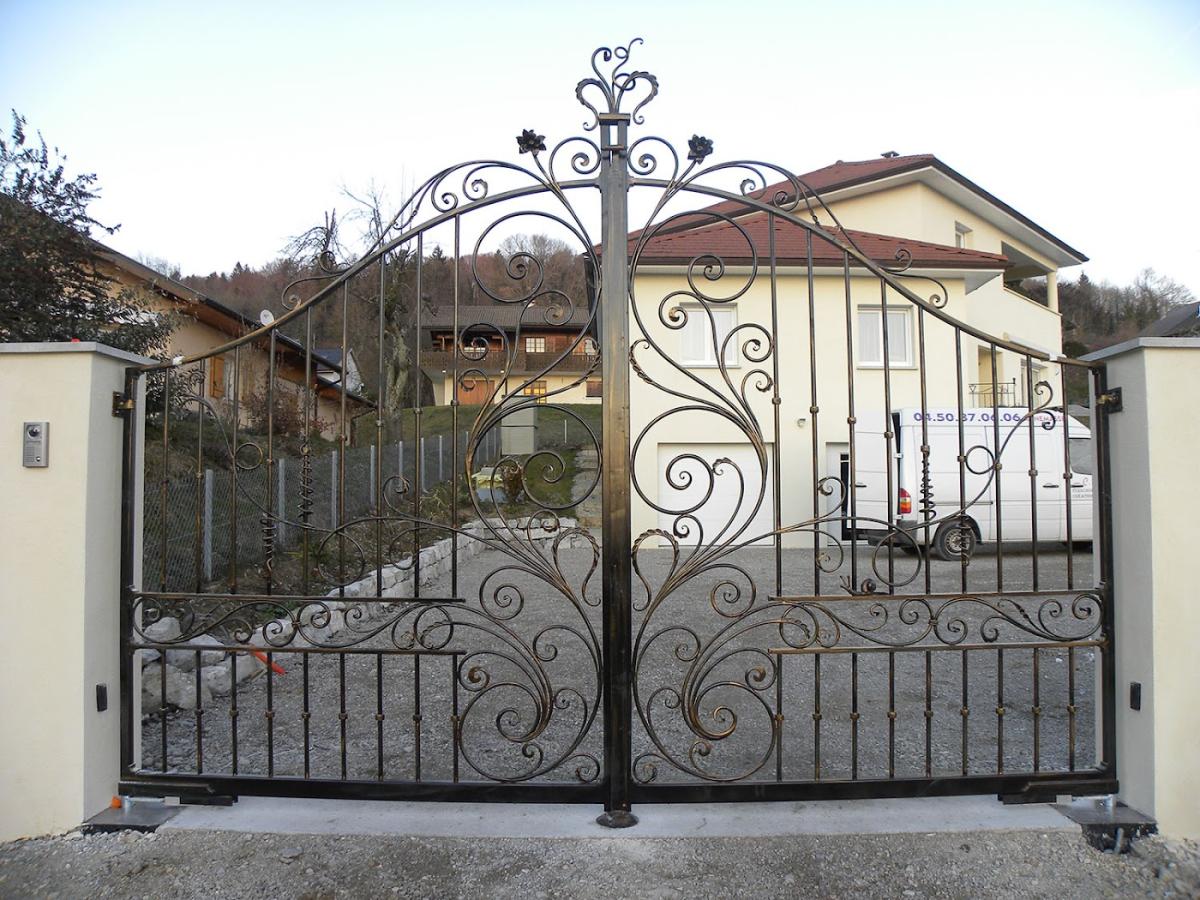 clôture portail métallerie