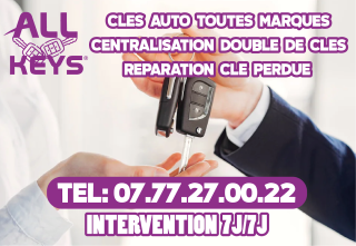 Serrurier SUD CLÉ AUTO - ALL KEYS LOST 13 1